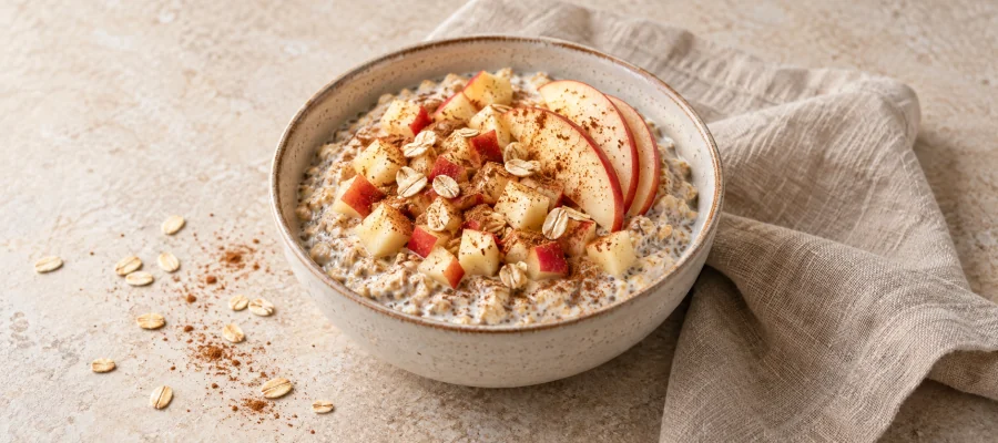 Birnen-Overnight-Oats