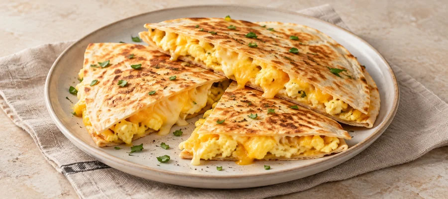 Frühstücks-Quesadilla