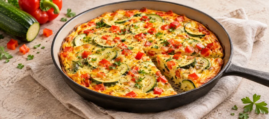 Schnelle Gemüse-Frittata