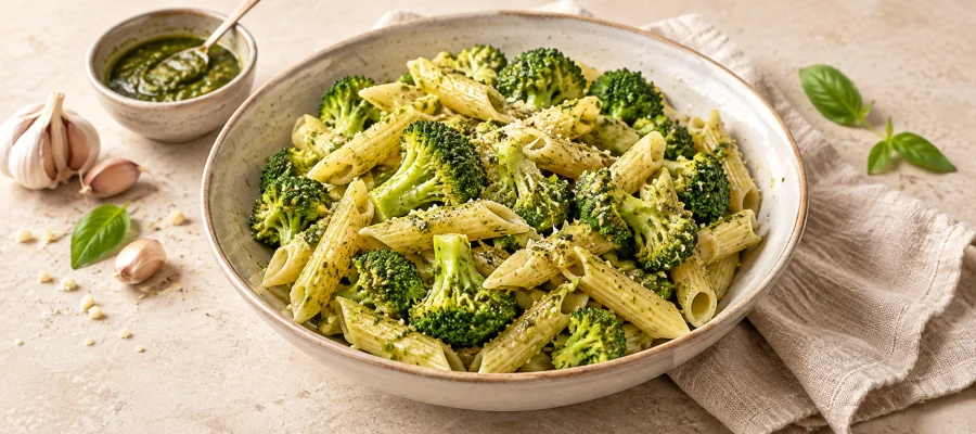Pesto-Brokkoli-Pasta