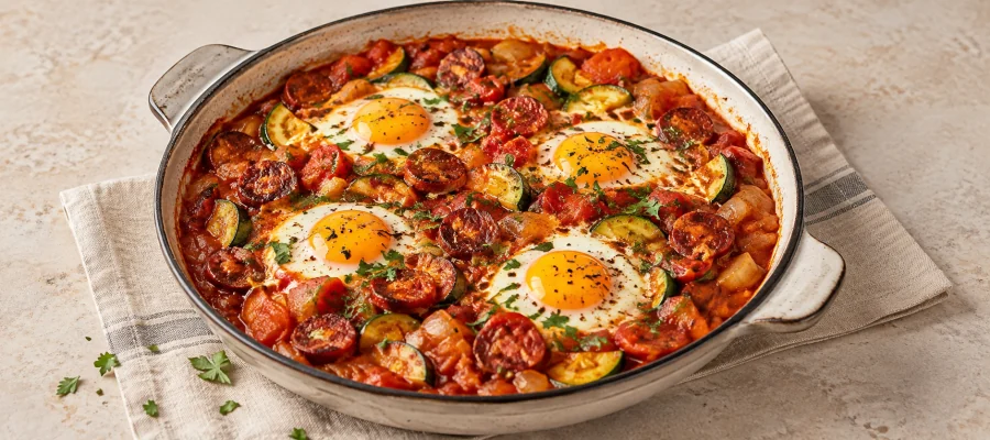 Chorizo-Shakshuka
