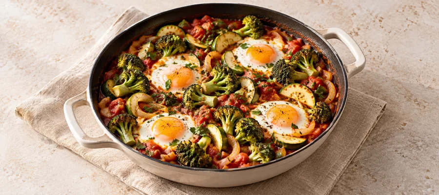 Brokkoli-Shakshuka