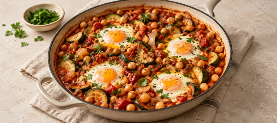 Kichererbsen-Shakshuka