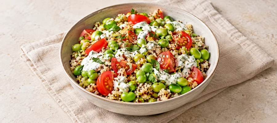 Edamame-Quinoa-Bowl