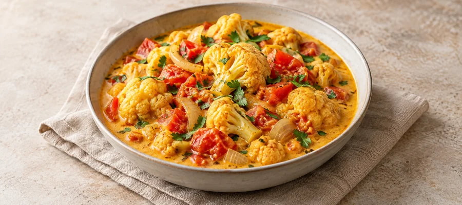 Blumenkohl-Kokos-Curry