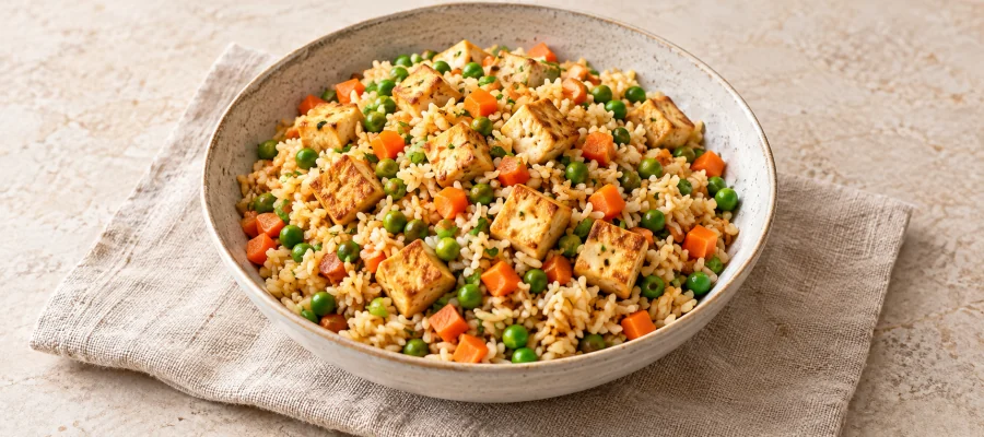 Tofu Fried Rice